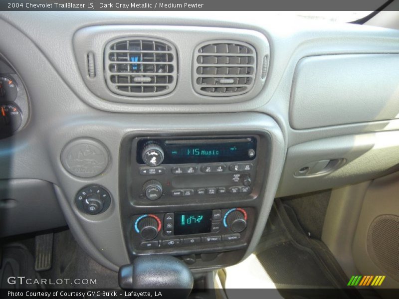 Dark Gray Metallic / Medium Pewter 2004 Chevrolet TrailBlazer LS
