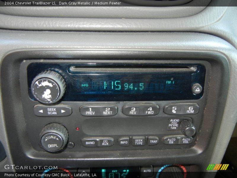 Dark Gray Metallic / Medium Pewter 2004 Chevrolet TrailBlazer LS
