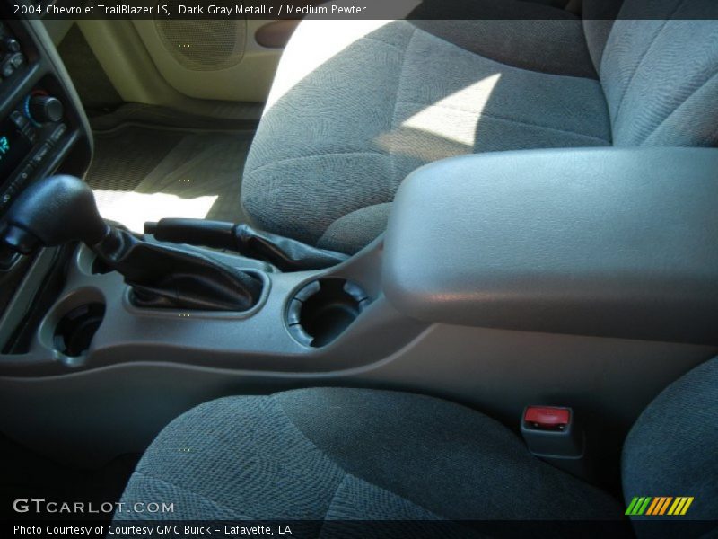 Dark Gray Metallic / Medium Pewter 2004 Chevrolet TrailBlazer LS