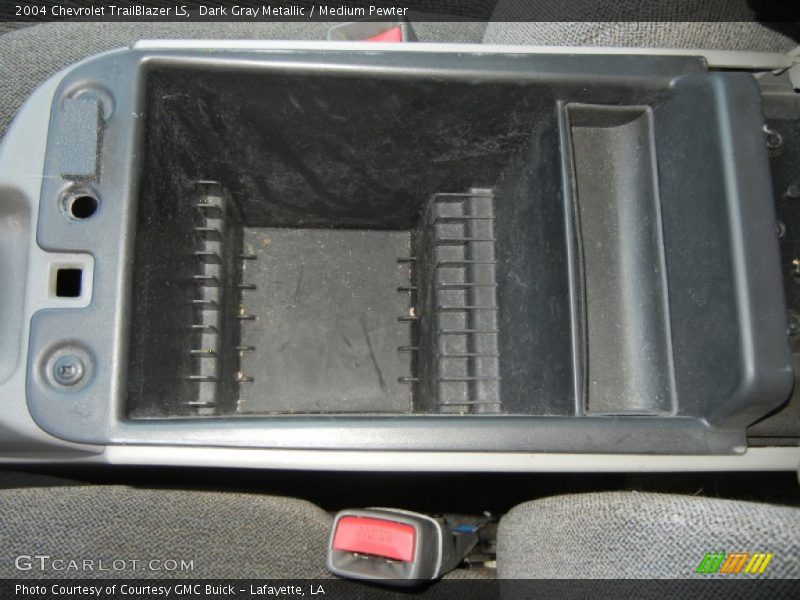 Dark Gray Metallic / Medium Pewter 2004 Chevrolet TrailBlazer LS