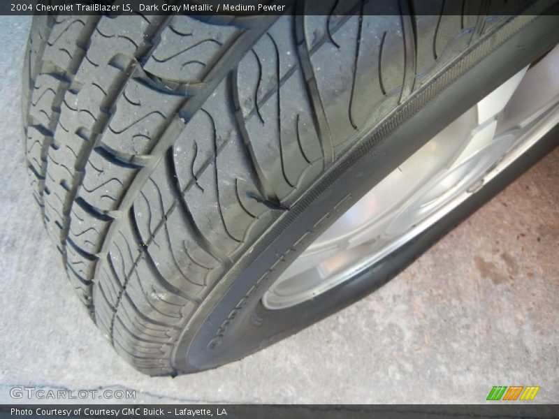 Dark Gray Metallic / Medium Pewter 2004 Chevrolet TrailBlazer LS