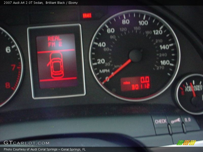 Brilliant Black / Ebony 2007 Audi A4 2.0T Sedan