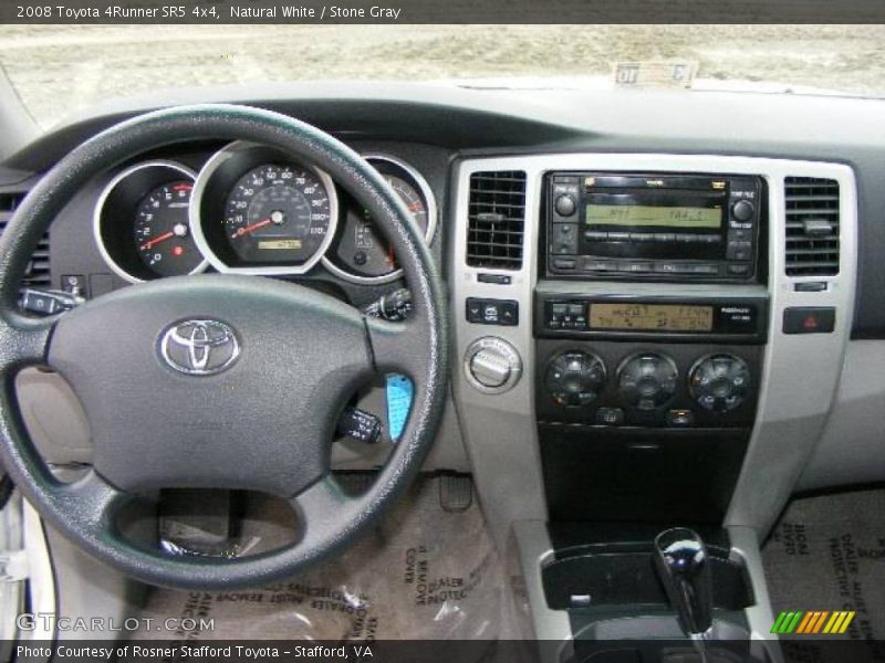 Natural White / Stone Gray 2008 Toyota 4Runner SR5 4x4