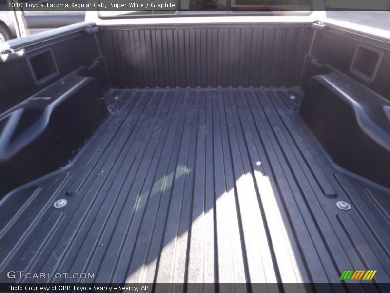 Super White / Graphite 2010 Toyota Tacoma Regular Cab