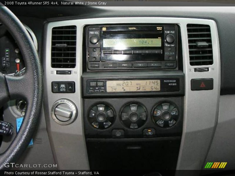 Natural White / Stone Gray 2008 Toyota 4Runner SR5 4x4