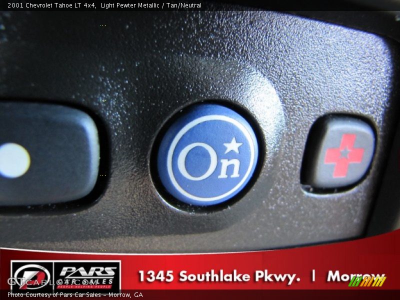 Light Pewter Metallic / Tan/Neutral 2001 Chevrolet Tahoe LT 4x4