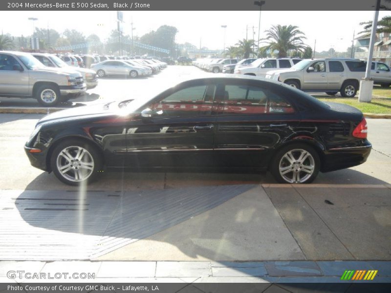 Black / Stone 2004 Mercedes-Benz E 500 Sedan