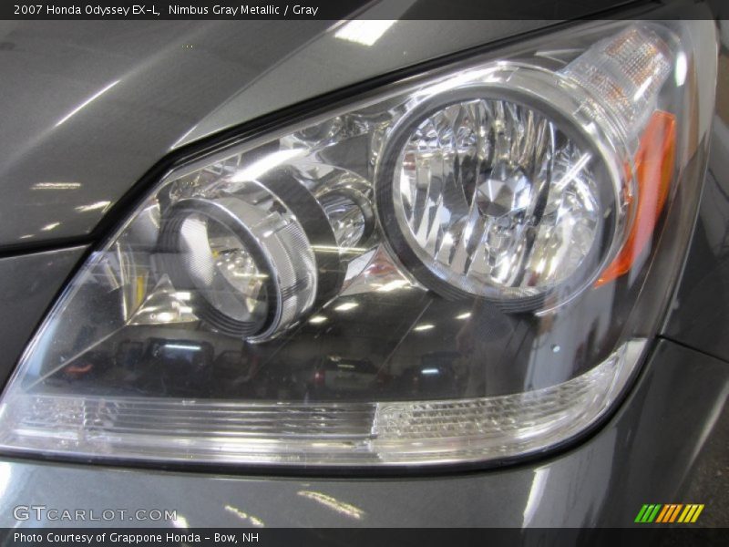 Nimbus Gray Metallic / Gray 2007 Honda Odyssey EX-L