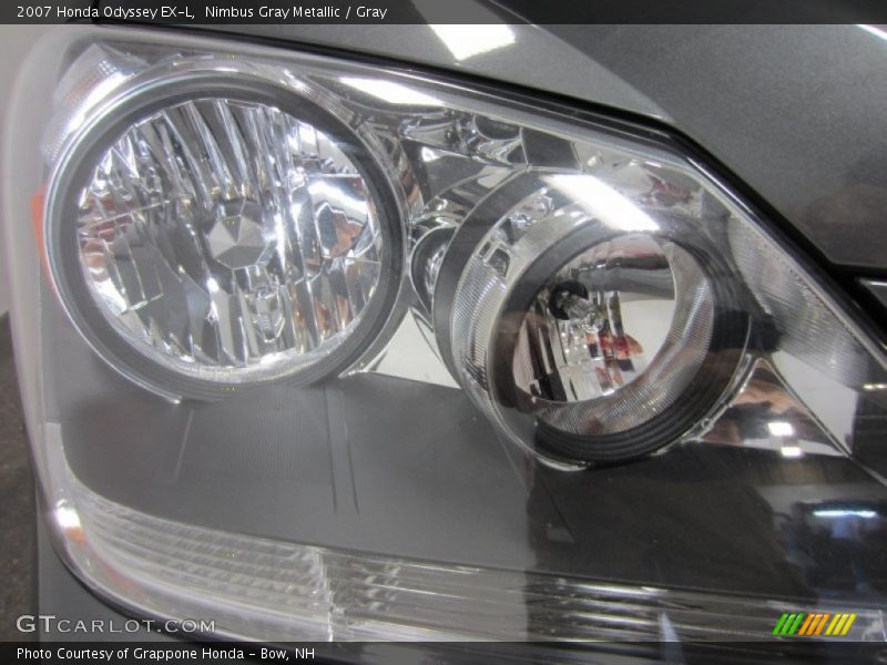 Nimbus Gray Metallic / Gray 2007 Honda Odyssey EX-L