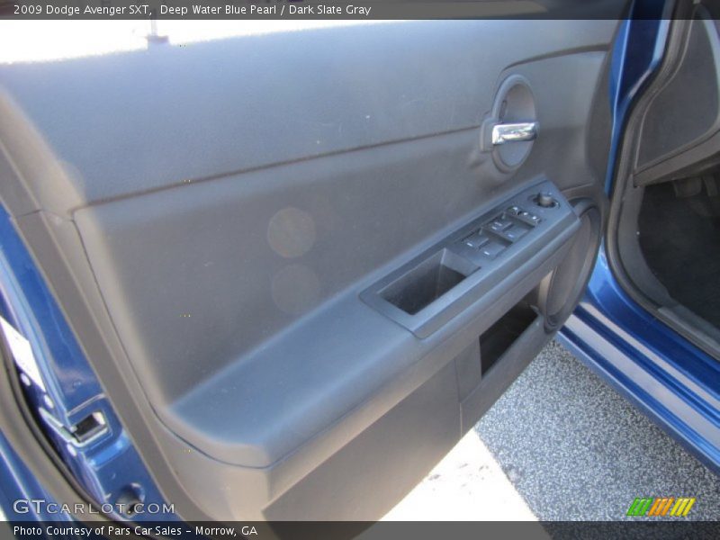 Deep Water Blue Pearl / Dark Slate Gray 2009 Dodge Avenger SXT