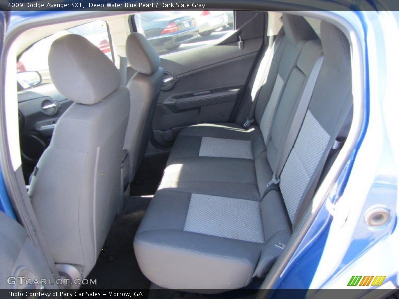 Deep Water Blue Pearl / Dark Slate Gray 2009 Dodge Avenger SXT
