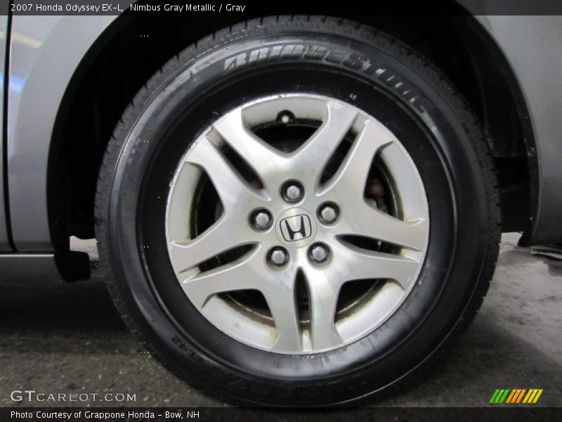 Nimbus Gray Metallic / Gray 2007 Honda Odyssey EX-L