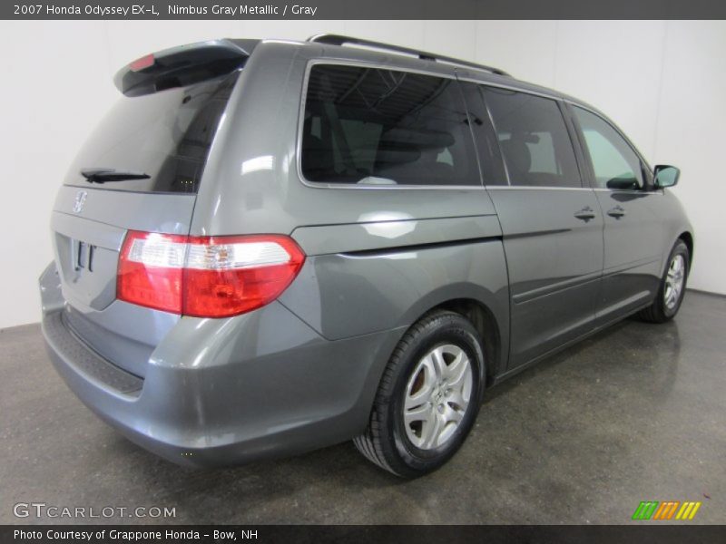 Nimbus Gray Metallic / Gray 2007 Honda Odyssey EX-L