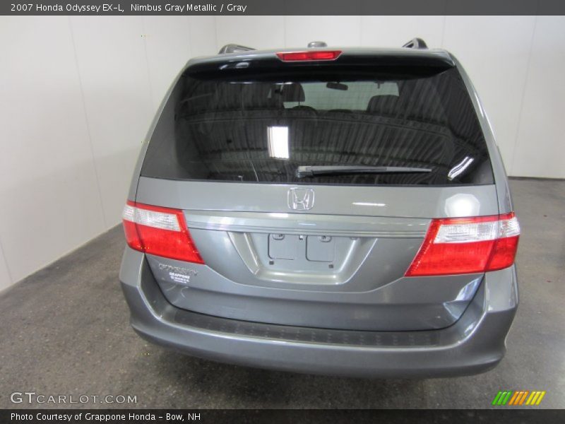 Nimbus Gray Metallic / Gray 2007 Honda Odyssey EX-L