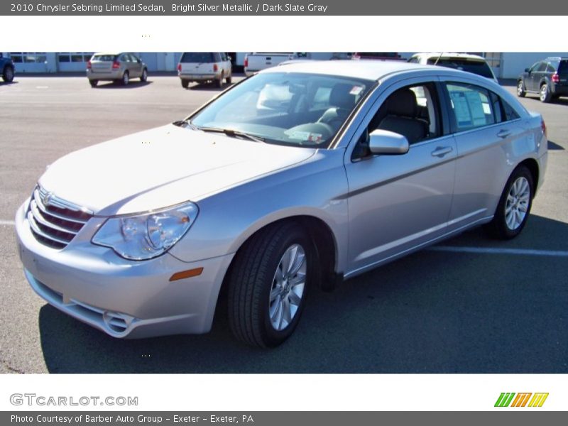 Bright Silver Metallic / Dark Slate Gray 2010 Chrysler Sebring Limited Sedan