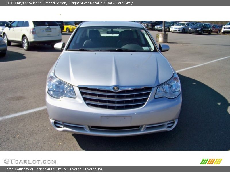 Bright Silver Metallic / Dark Slate Gray 2010 Chrysler Sebring Limited Sedan