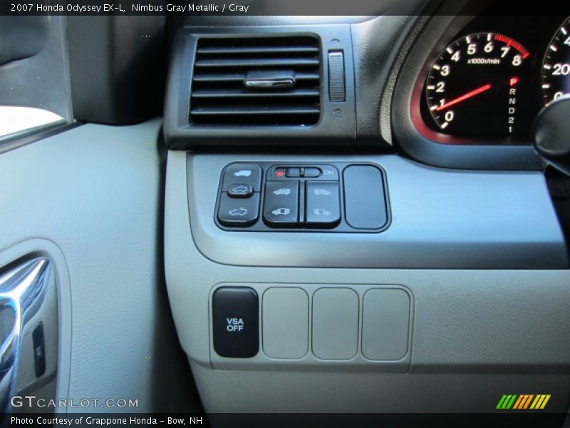 Nimbus Gray Metallic / Gray 2007 Honda Odyssey EX-L