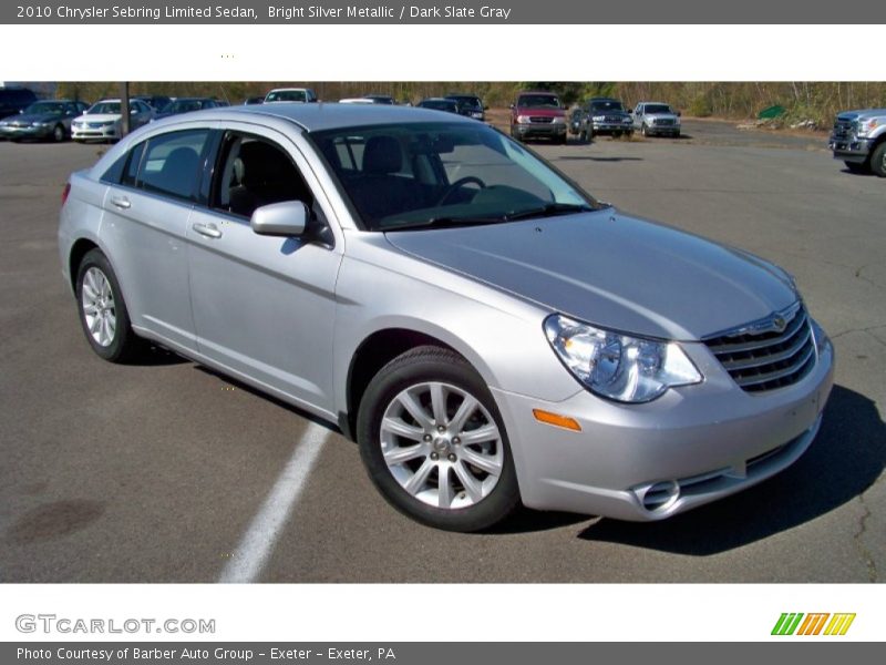 Bright Silver Metallic / Dark Slate Gray 2010 Chrysler Sebring Limited Sedan