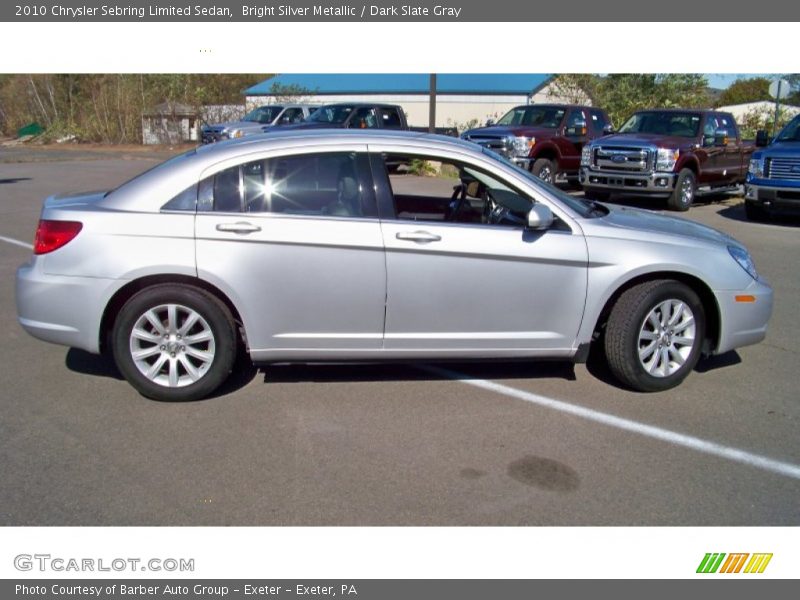 Bright Silver Metallic / Dark Slate Gray 2010 Chrysler Sebring Limited Sedan
