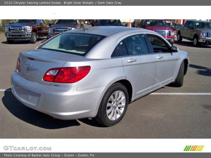 Bright Silver Metallic / Dark Slate Gray 2010 Chrysler Sebring Limited Sedan