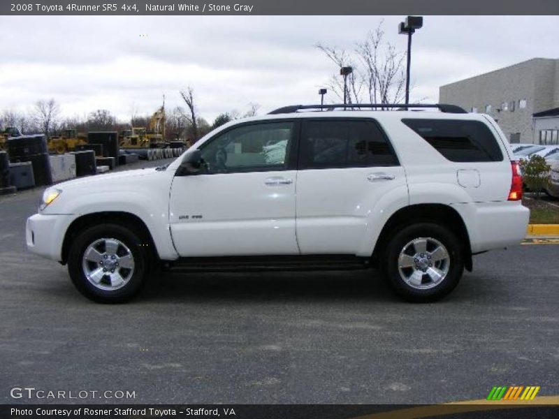 Natural White / Stone Gray 2008 Toyota 4Runner SR5 4x4