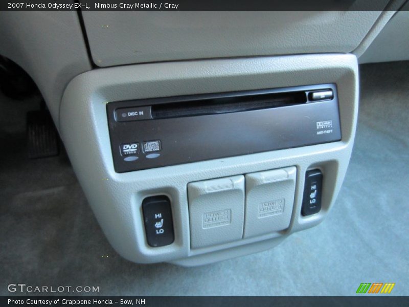 Nimbus Gray Metallic / Gray 2007 Honda Odyssey EX-L