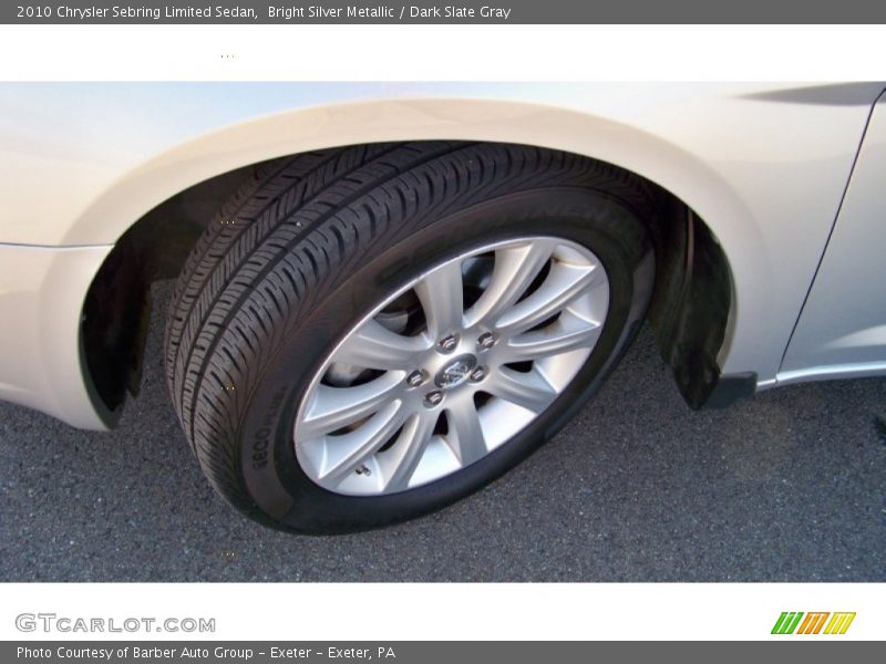 Bright Silver Metallic / Dark Slate Gray 2010 Chrysler Sebring Limited Sedan