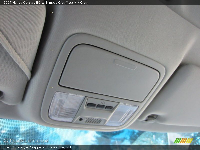 Nimbus Gray Metallic / Gray 2007 Honda Odyssey EX-L