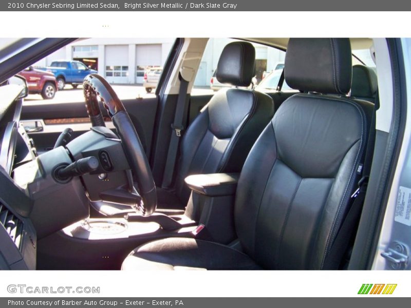 Bright Silver Metallic / Dark Slate Gray 2010 Chrysler Sebring Limited Sedan