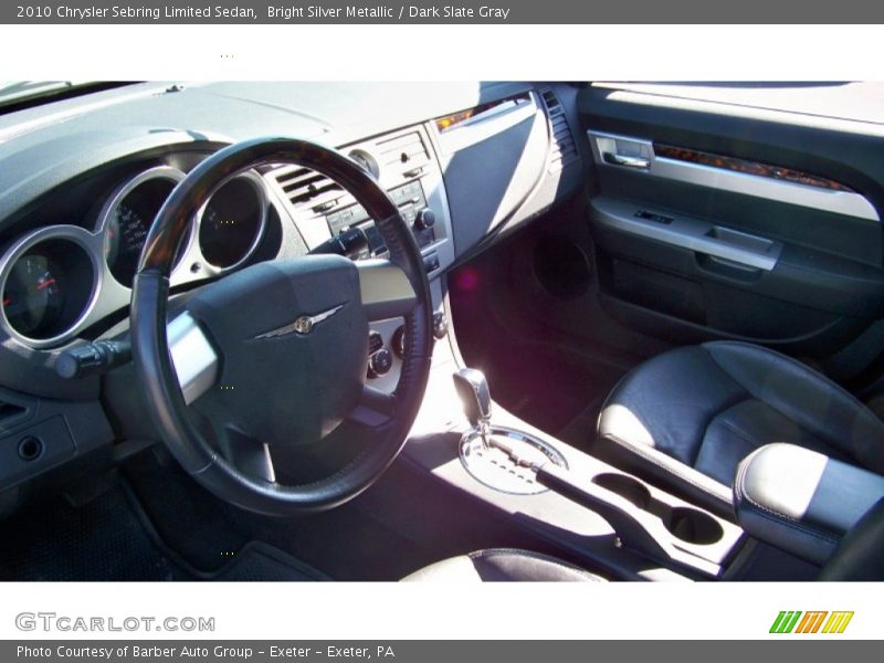 Bright Silver Metallic / Dark Slate Gray 2010 Chrysler Sebring Limited Sedan