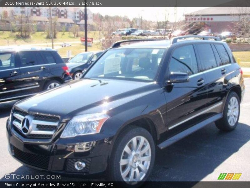 Black / Black 2010 Mercedes-Benz GLK 350 4Matic