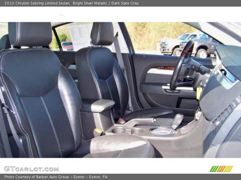 Bright Silver Metallic / Dark Slate Gray 2010 Chrysler Sebring Limited Sedan