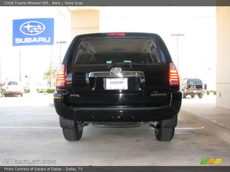 Black / Stone Gray 2008 Toyota 4Runner SR5