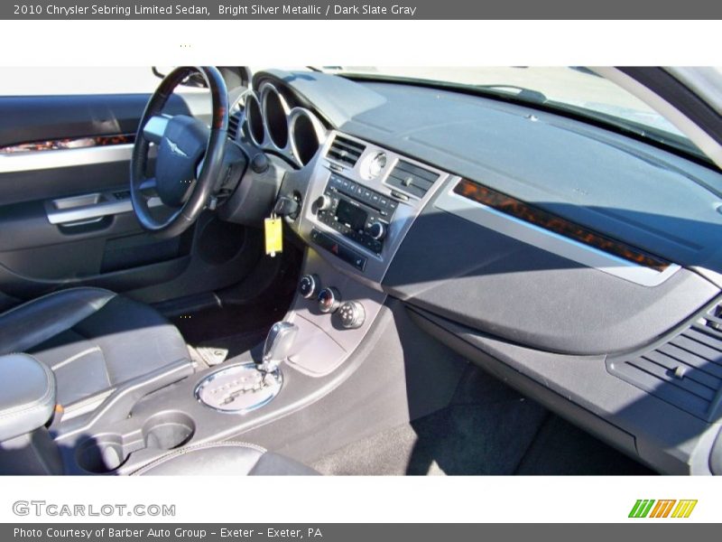 Bright Silver Metallic / Dark Slate Gray 2010 Chrysler Sebring Limited Sedan