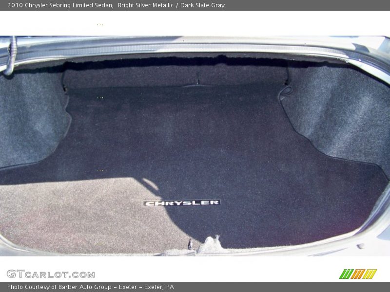 Bright Silver Metallic / Dark Slate Gray 2010 Chrysler Sebring Limited Sedan
