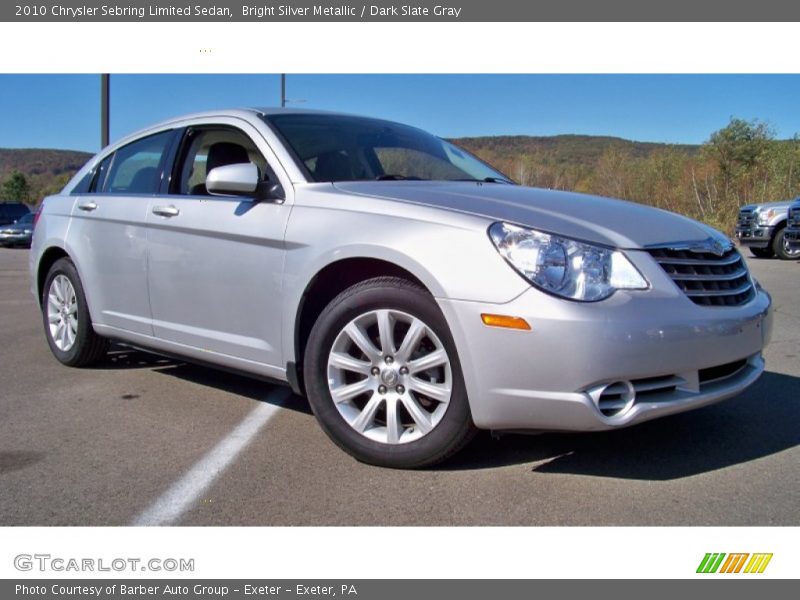 Bright Silver Metallic / Dark Slate Gray 2010 Chrysler Sebring Limited Sedan
