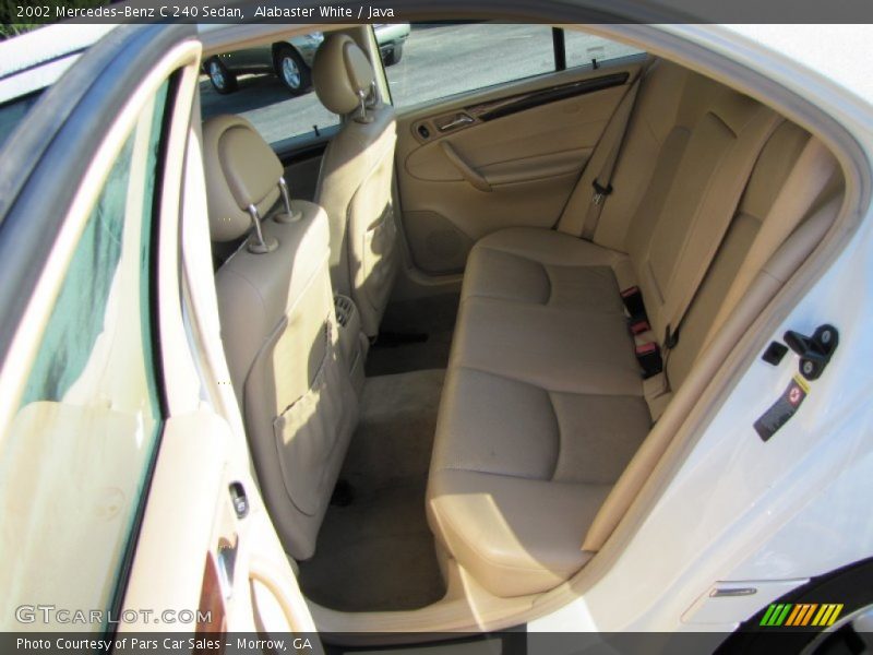 Alabaster White / Java 2002 Mercedes-Benz C 240 Sedan