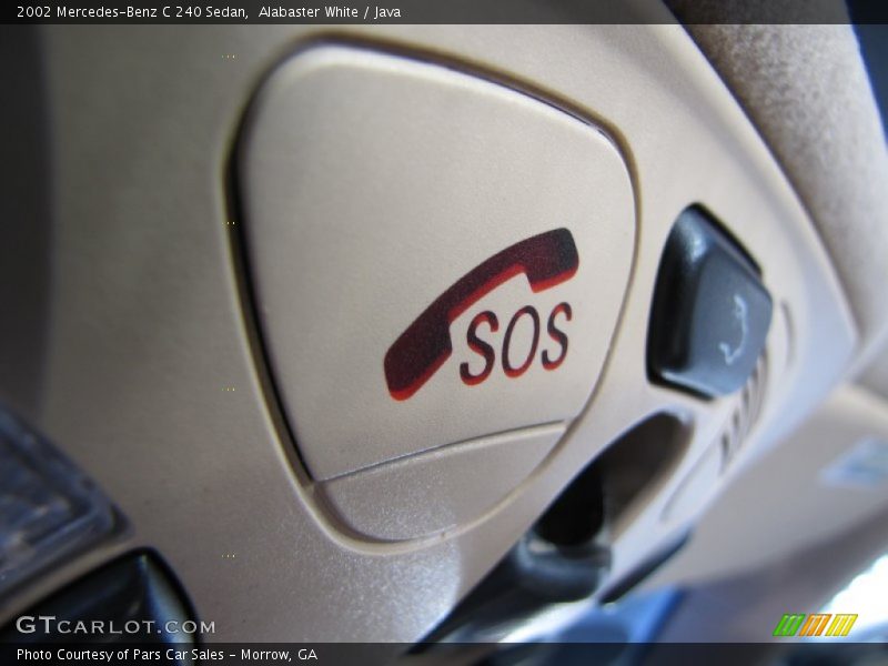 Alabaster White / Java 2002 Mercedes-Benz C 240 Sedan