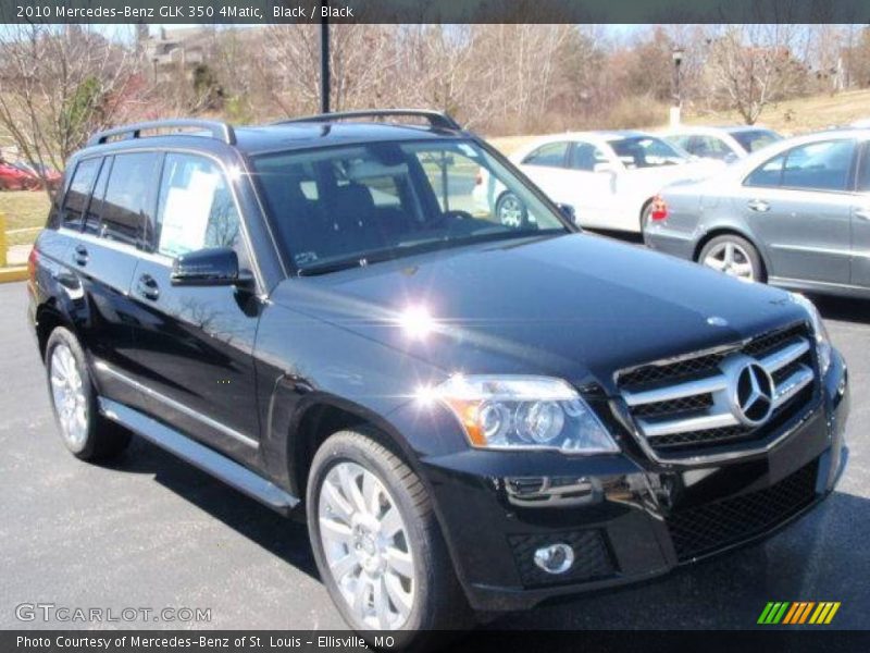 Black / Black 2010 Mercedes-Benz GLK 350 4Matic