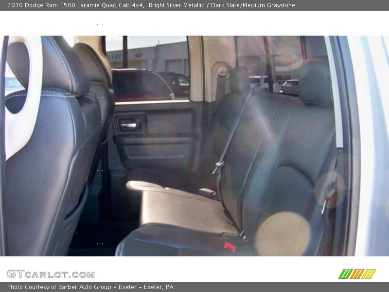 Bright Silver Metallic / Dark Slate/Medium Graystone 2010 Dodge Ram 1500 Laramie Quad Cab 4x4
