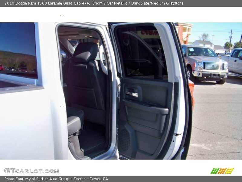 Bright Silver Metallic / Dark Slate/Medium Graystone 2010 Dodge Ram 1500 Laramie Quad Cab 4x4