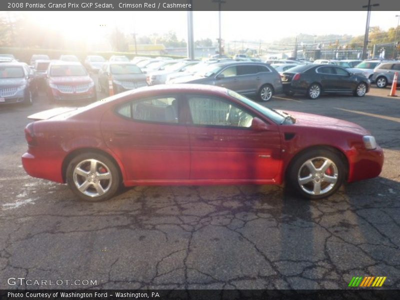 Crimson Red / Cashmere 2008 Pontiac Grand Prix GXP Sedan