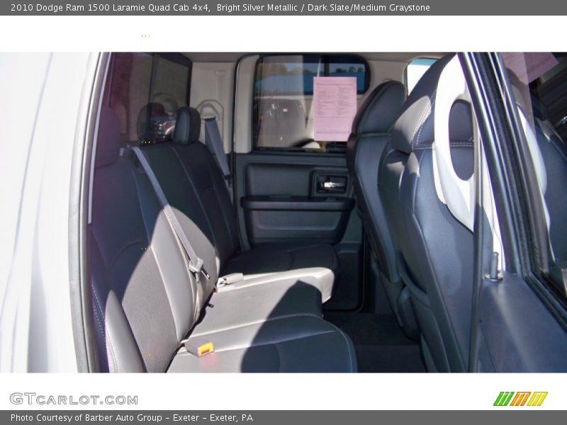 Bright Silver Metallic / Dark Slate/Medium Graystone 2010 Dodge Ram 1500 Laramie Quad Cab 4x4