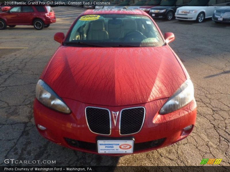 Crimson Red / Cashmere 2008 Pontiac Grand Prix GXP Sedan