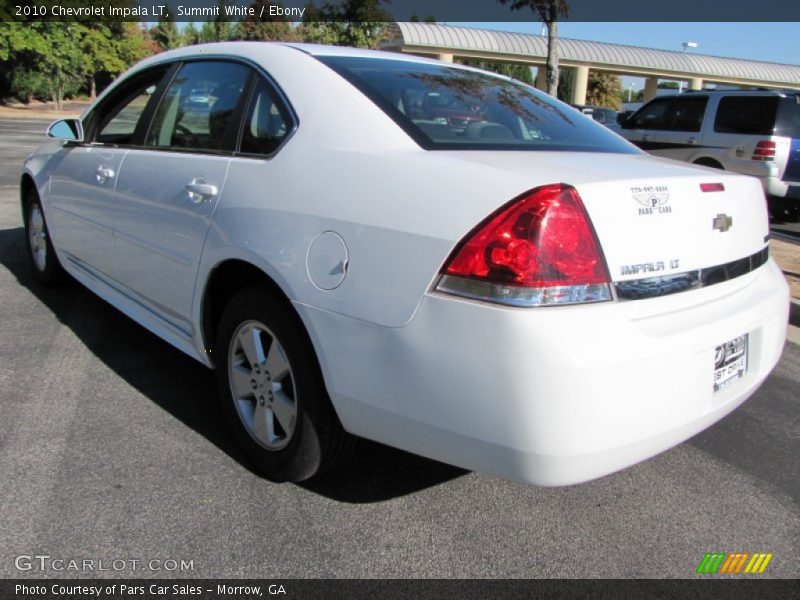 Summit White / Ebony 2010 Chevrolet Impala LT