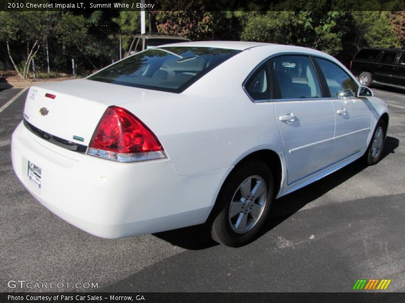 Summit White / Ebony 2010 Chevrolet Impala LT