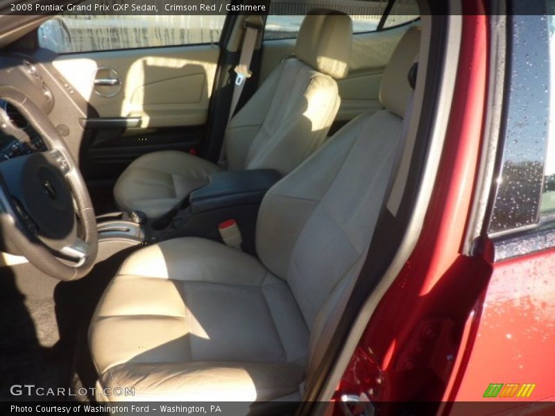 Crimson Red / Cashmere 2008 Pontiac Grand Prix GXP Sedan