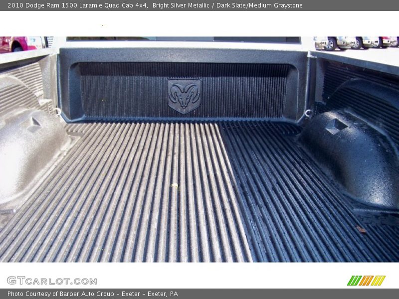 Bright Silver Metallic / Dark Slate/Medium Graystone 2010 Dodge Ram 1500 Laramie Quad Cab 4x4