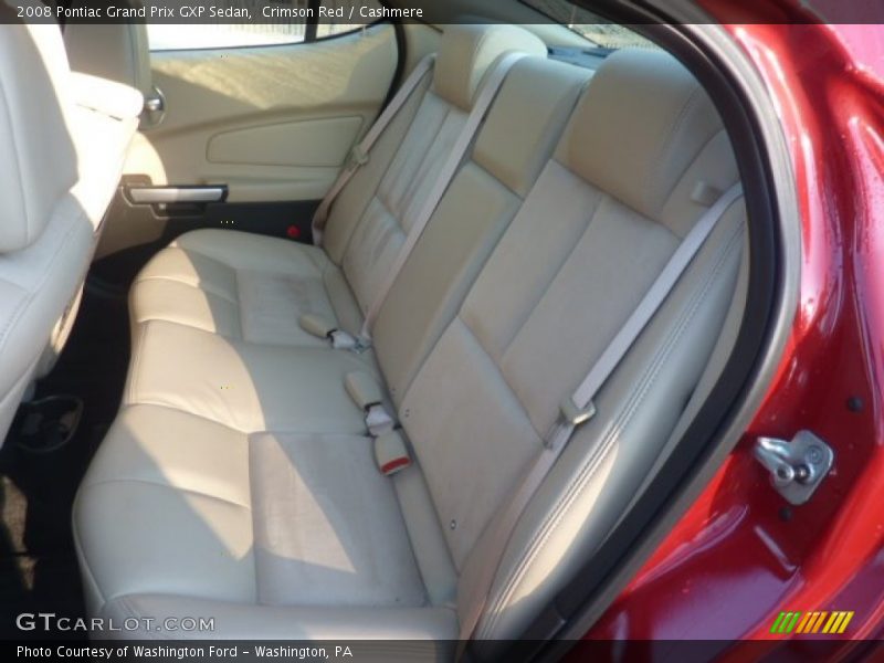 Crimson Red / Cashmere 2008 Pontiac Grand Prix GXP Sedan