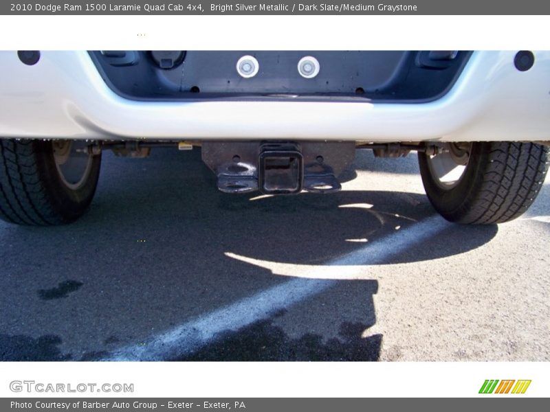 Bright Silver Metallic / Dark Slate/Medium Graystone 2010 Dodge Ram 1500 Laramie Quad Cab 4x4